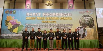 BPN Riau Gelar Rakor Gugus Tugas Reforma Agraria