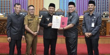 Pemkab Bengkalis Sampaikan Dua Ranperda Ke DPRD Bengkalis