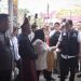 Disambut Bupati Kasmarni, Menteri Kominfo RI Tiba di desa Kesumbo Ampai, Bathsol