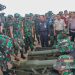 Disambut Bupati Bengkalis, Pangdam I/BB Tinjau Latihan Menembak Senjata Berat di Rupat dan Rupat Utara