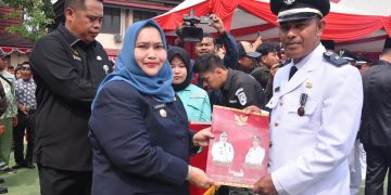 Dilantik Bupati Kasmarni, Berikut Nama-Nama PJ Kades Baru Dilantik