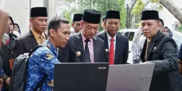 Bupati Rohil Resmikan Titik Kordinat” Pilot Zero Project Smartcity” Di Bagansiapiapi