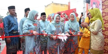 Bupati Kasmarni Buka Pameran Stand Bazar MTQ ke-48 Kabupaten Bengkalis