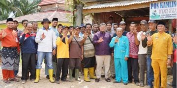 Pembangunan Infrastruktur di Desa Bathin Betuah Berjalan Baik, Camat Lakukan Peninjauan