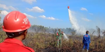 Karhutla Terkendali, 2 Helikopter Water Bombing Dialihkan ke Provinsi Lain