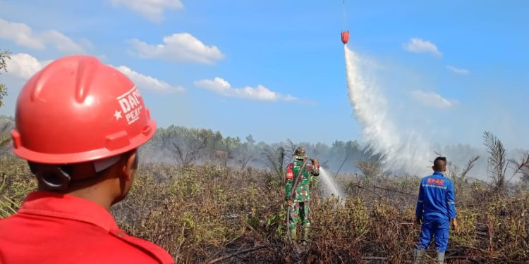Karhutla Terkendali, 2 Helikopter Water Bombing Dialihkan ke Provinsi Lain