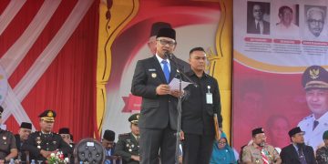 Wabup Bagus Santoso Pimpim Upacara Hari Sumpah Pemuda ke-95