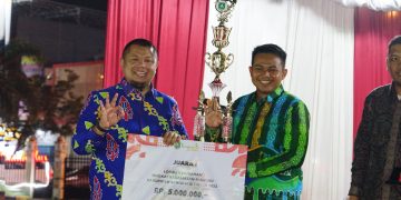 Kelurahan Pematang Pudu Juara I Evaluasi Administrasi Tingkat Kecamatan Mandau