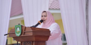 Bupati Kasmarni : Infrastruktur Jalan Ke Talang Muandau Tetap Dilanjutkan