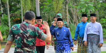 Sinergi Forkopimda Jaga Wilayah Aman dan Kondusif, Tujuh Pos Ramil di Bengkalis Diresmikan