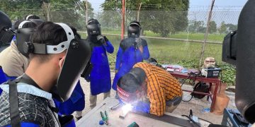 Warga Talang Mandi Mandau Diberi Pelatihan Juru Las