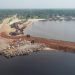Tak Ada Izin, Reklamasi Pantai Koneng Dumai Dihentikan