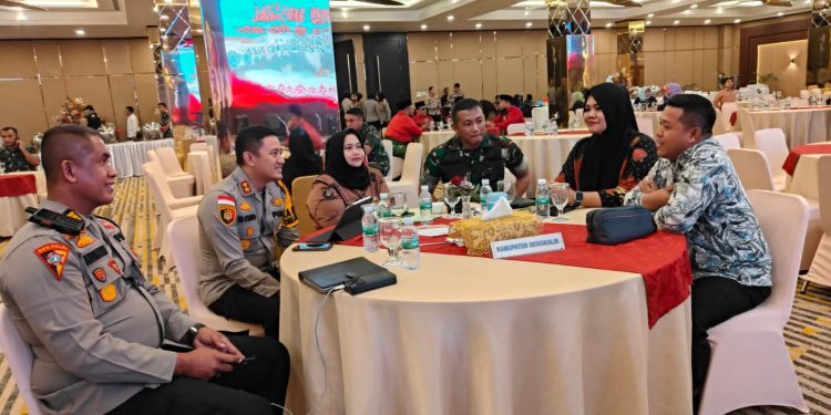 Bupati Bengkalis Ikut Rakor Lintas Sektoral Pengamanan Pemilu Tahap II