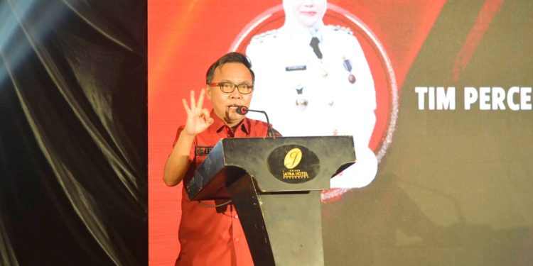 Bupati Kasmarni Apresiasi Dan Sambut Baik Atas Dilaksanakan High Level Meeting, Tim P2DD