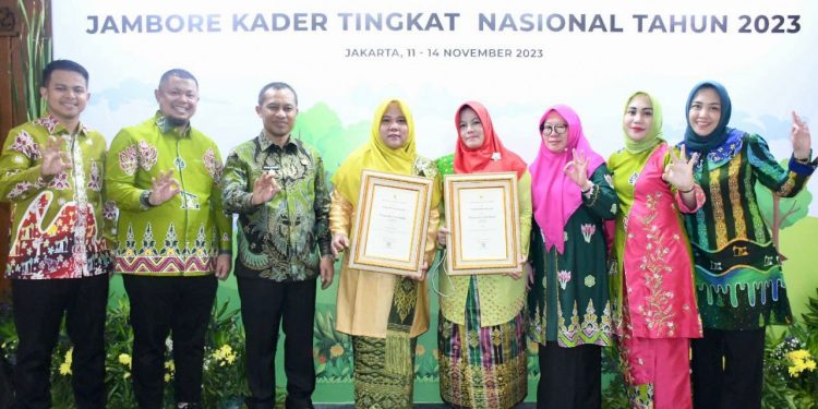 Bengkalis Raih Penghargaan Juara 2 Jambore Kader Posyandu Tingkat Nasional