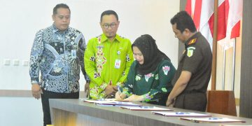 Bupati Bengkalis Teken Mou dan Soft Launching Mal Pelayanan Publik