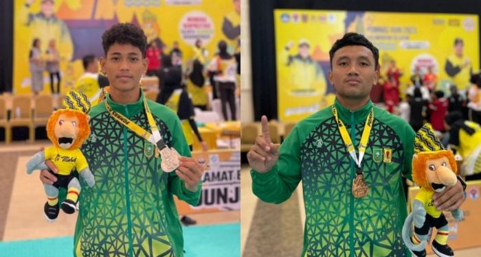 Sumbang 2 Medali, Mahasiswa Unilak Harumkan Nama Riau di Pomnas Kalsel