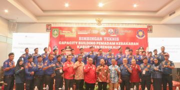 Tingkatkan Kompetensi, Keahlian, dan Profesional Pemadam Kebakaran, Bupati Bengkalis Buka Bimtek Capacity Building