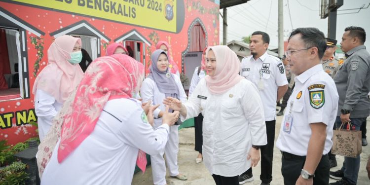Pastikan Berjalan Aman dan Kondusif, Bupati Tinjau Posko Pengamanan Nataru