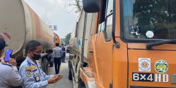 Tim Gabungan Amankan 123 Kendaraan di Tembilahan