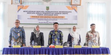 Buka Musrenbang Kecamatan Tanah Putih, Bupati Rohil Pimpin Kegiatan Tersebut