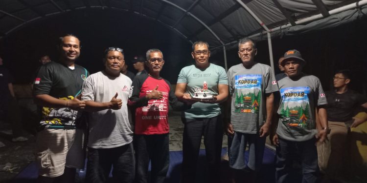 HUT Ke-8, Vescom Lancang Kuning Gelar Kopdar dan Camping di Kampar