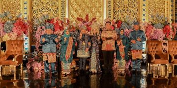 Resepsi Pernikahan Arsya-Tiara dihadiri Tokoh Nasional, Acara Berlangsung Sukses