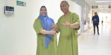 Paslon Kasmarni – Bagus Santoso Lakukan Medical Check Up di RSUD Arifin Achmad