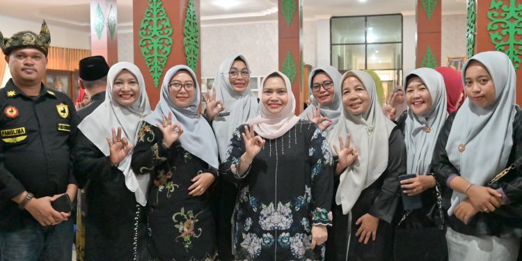 Minta Doa dan Restu, Kasmarni-Bagus Santoso Silaturahmi ke LAMR Bengkalis