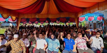 Dihadiri Ratusan Masyarakat, Kasmarni Akan Buat Taman Dunia Islam di Pulau Bengkalis