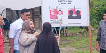 Kampanye Tatap Muka Di Kecamatan Talang Muandau, Kasmarni Ajak Warga Mencoblos Dengan Benar