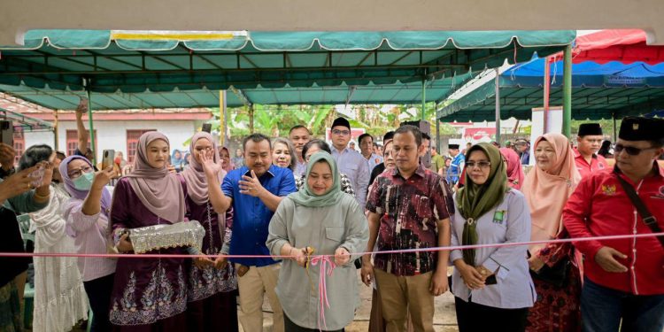 Kampanye Dialogis di Kecamatan Mandau, Kasmarni akan Lakukan Revitalisasi Pasar Mandau