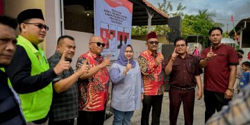 Kasmarni Tunaikan Janji Pembangunan Jalan Masyarakat Jalan Rokan