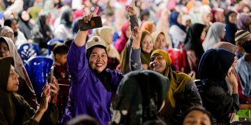 Kampanye Dialogis di Kecamatan Mandau, Kasmarni Akan Perjuangkan Air Bersih untuk Masyarakat