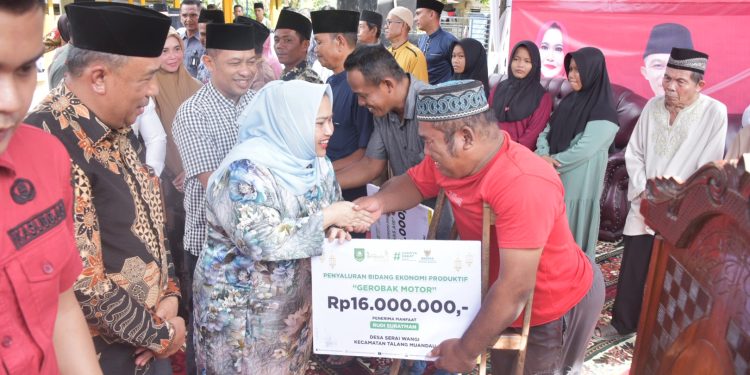 Safari Ramadhan di Masjid Al-Amin Serai Wangi, Kasmarni Sebutkan Sejumlah Kegiatan Pembagunan di Talang Muandau Tahun 2025