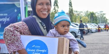 Senyum Warga Merekah Sambut Pasar Murah PHR di Bulan Suci Ramadan