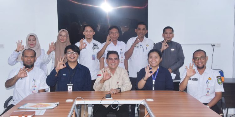 Terima Sosialisasi BAKTI Komdigi, Kadis Kominfotik Suwarto Sampaikan Kab. Bengkalis Banyak Wilayah Berstatus Blank Spot