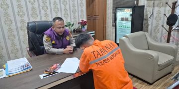 Tim Psikologi Polda Riau Periksa Tersangka Kasus Pembunuhan di Desa Tasik Serai