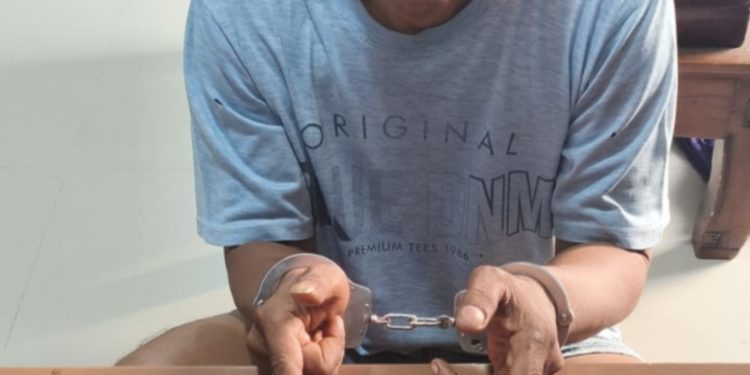 Pria Paruh Baya di Jalan Asrama Tribrata Mandau, Diciduk Saat Transaksi Sabu