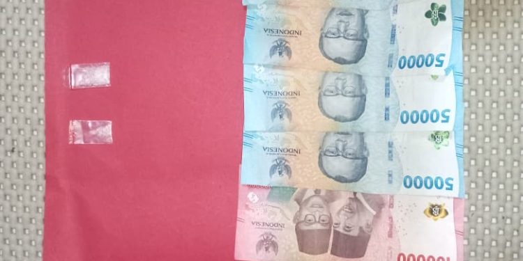 Satu Pria Diamankan Polisi, Transaksi Digagalkan di Titian Antui Pinggir