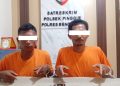 Dua Pelaku Positif Amfetamin, Digrebek di Talang Muandau, Sabu 13 Gram Turut Diamakan