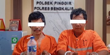 Peredaran Sabu 15,39 Gram di Kebun Sawit Desa Semunai, Diungkap Polsek Pinggir