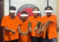 Polres Bengkalis Ungkap Kasus Narkotika di Air Putih, Empat Orang Diamankan
