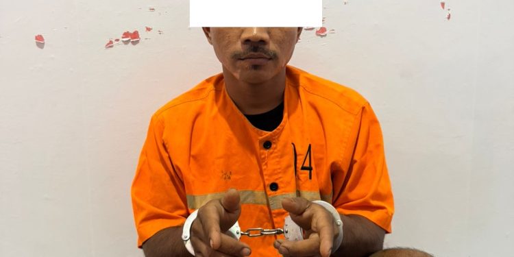Bersembunyi di Rumah, Pengedar Sabu di Pematang Pudu Mandau Diciduk Polisi