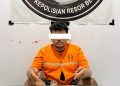 Polisi Amankan Pelaku dan Barang Bukti Sabu, di Desa Bumbung