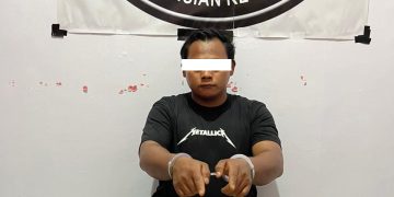 Satresnarkoba Polres Bengkalis Amankan Pengedar Ekstasi di Desa Pamesi Bathin Solapan