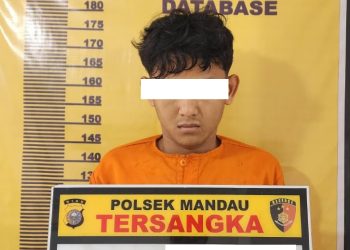 Dua Pria Diamankan dengan Barang Bukti Diduga Sabu, Oleh Polsek Mandau