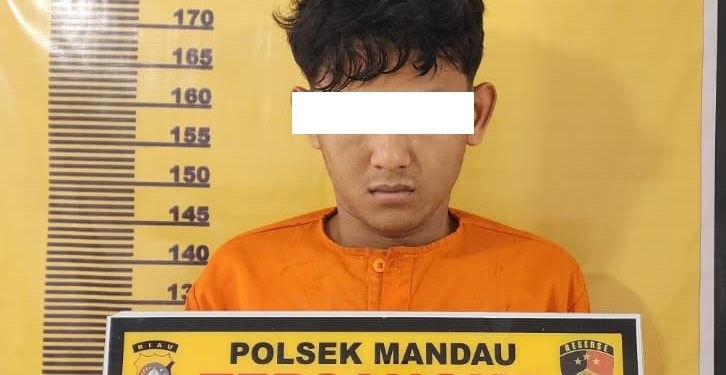 Dua Pria Diamankan dengan Barang Bukti Diduga Sabu, Oleh Polsek Mandau