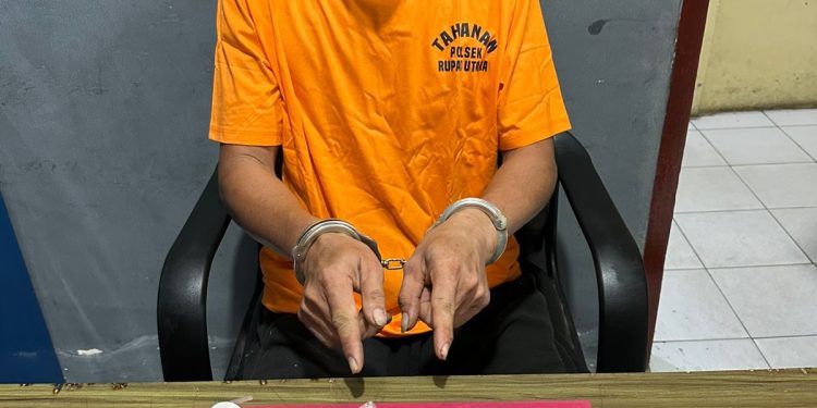 Polsek Rupat Utara Amankan Pria Pemilik Sabu, Satu Pelaku Lain Masuk DPO