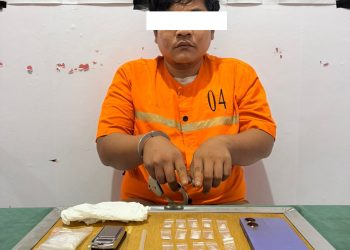 Pengedar Sabu di Desa Bumbung Bathin Solapan Ditangkap, Berawal dari Laporan Call Center 110